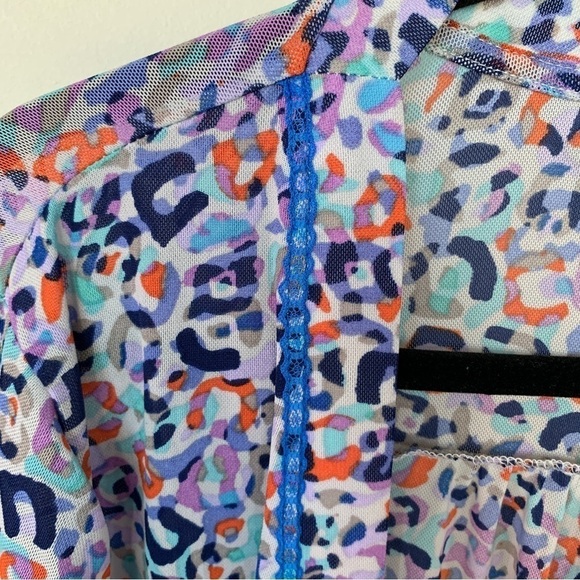 Logo Lori Goldstein Multicolor Cardigan Size S - Picture 4 of 8